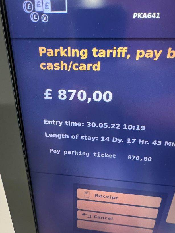 A man was charged hundreds of pounds for using the wrong airport car park. Credit: Lancs Live/MEN Media