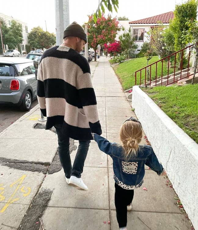 The actor and his wife, Lauren, already share a four-year-old daughter together. Credit: @laurenpaul8/Instagram