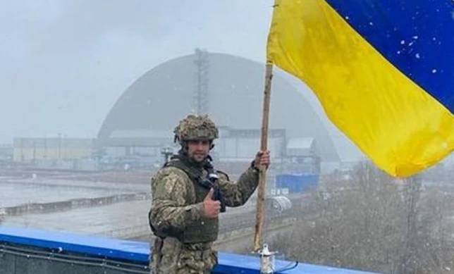 The area is now back in Ukrainian control. Credit: Facebook/TASS