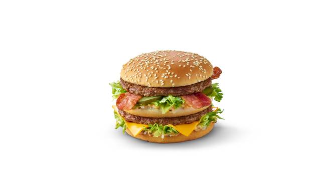 The Grand Big Mac with Bacon will be back on 27 April. Credit: McDonald's