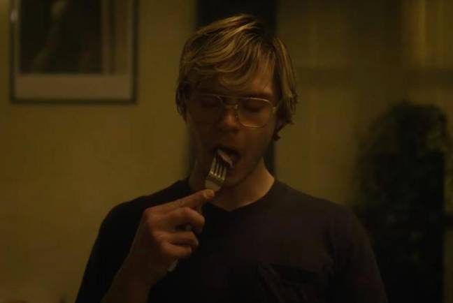 Dr Fallon said that Dahmer ate his victims due to a fear of being abandoned. Credit: Netflix / Dahmer
