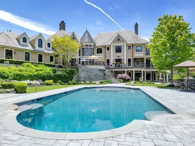 The Long Island mansion has been likened to a 'French chateau'. Credit: Douglas Elliman Realty