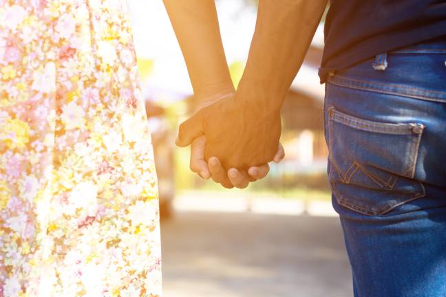 &quot;Straight people can use the word partner only when they’re trying to get something out of it.&quot; Credit: Ezyjoe / Alamy Stock Photo