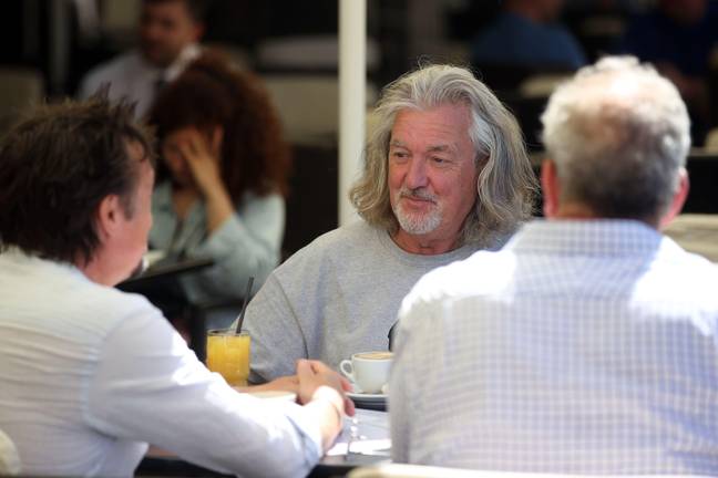 James May has been filming Our Man in Italy for Amazon Prime Video. Credit: Alamy