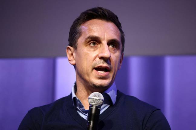 Gary Neville earlier this year. Credit: REUTERS/Alamy Stock Photo