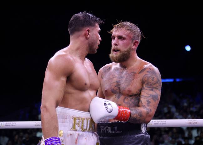 Jake Paul was defeated by Tommy Fury in their highly anticipated Saudi Arabia fight. Credit: REUTERS / Alamy Stock Photo