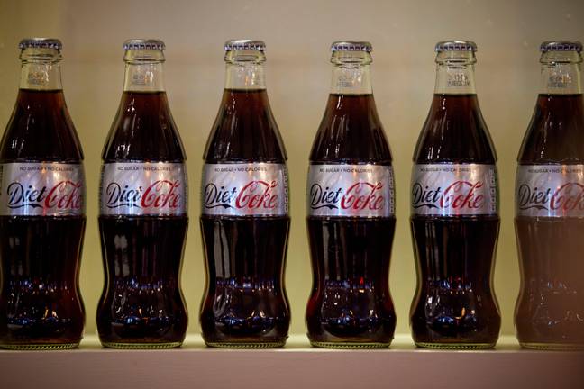 Studies suggest one drink of Diet Coke can leave you thirstier than before. Credit: Alamy