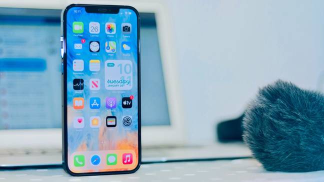 iPhone users have been 'warned' over a little orange dot at the top of their screen. Credit: Pexels