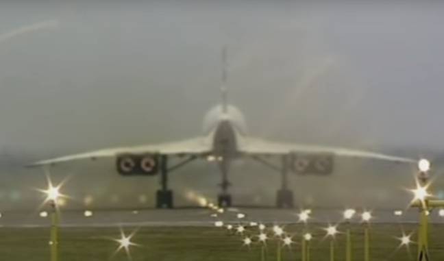 The moment the engines roar into life. Credit: YouTube / Gordon Roxburgh