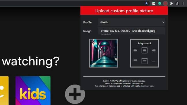 To get a custom profile picture for the Netflix browser, you’ll need to have Google Chrome (www.makeuseof.com)