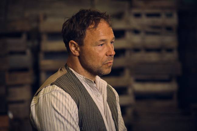 Graham as Hayden Stagg in Peaky Blinders. Credit: BBC