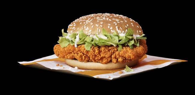 The McSpicy is back for a limited time. Credit: McDonald's