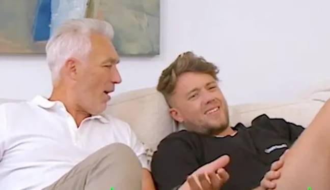 Roman Kemp was obviously creeped out by the comments. Credit: Channel 4/Gogglebox