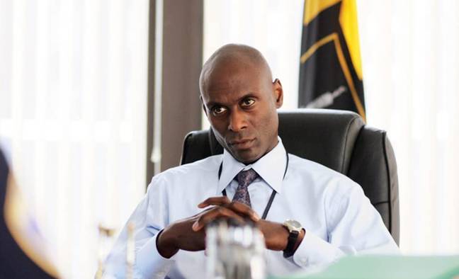 Lance Reddick was also known for his performance as Cedric Daniels on The Wire. Credit: HBO