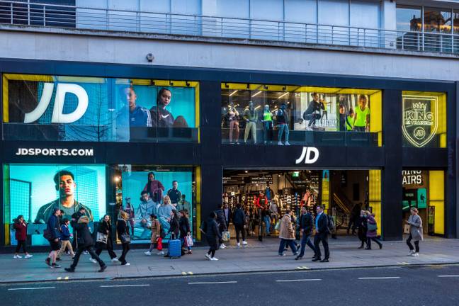 A former JD Sport employee said she often had to deal with theft and scams. Credit: Robert Evans/Alamy Stock Photo
