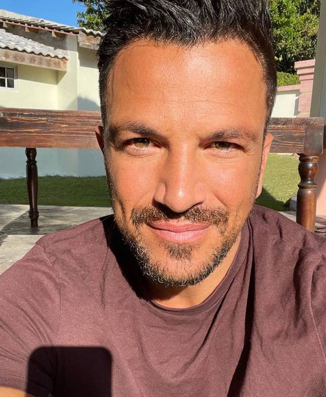 Peter has joked that I'm A Celeb fans will know the truth. (Credit: Instagram/@peterandre)