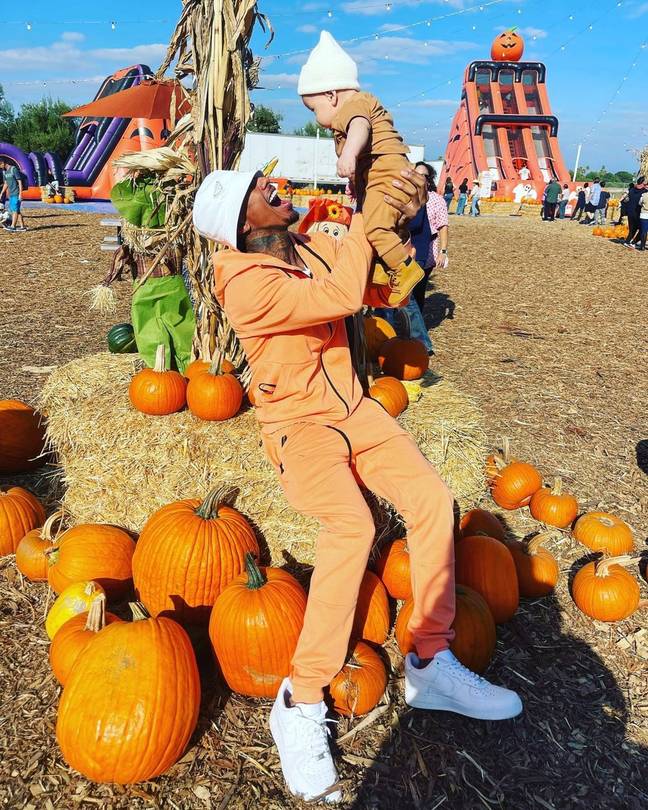 Cannon with son Legendary Love. Credit: Instagram/@nickcannon