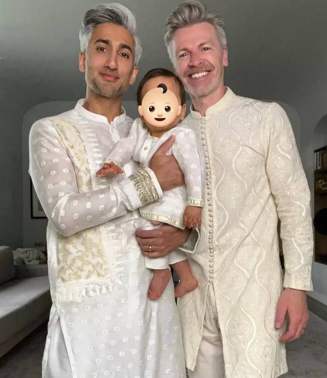 Tan and Rob France welcomed their son, Ismail, into the world in 2021. Credit: Instagram/@tanfrance