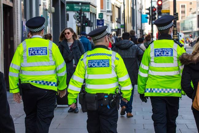 Plain clothes police officers will now have to video call a uniformed colleague to confirm their identity (Credit: Shutterstock)