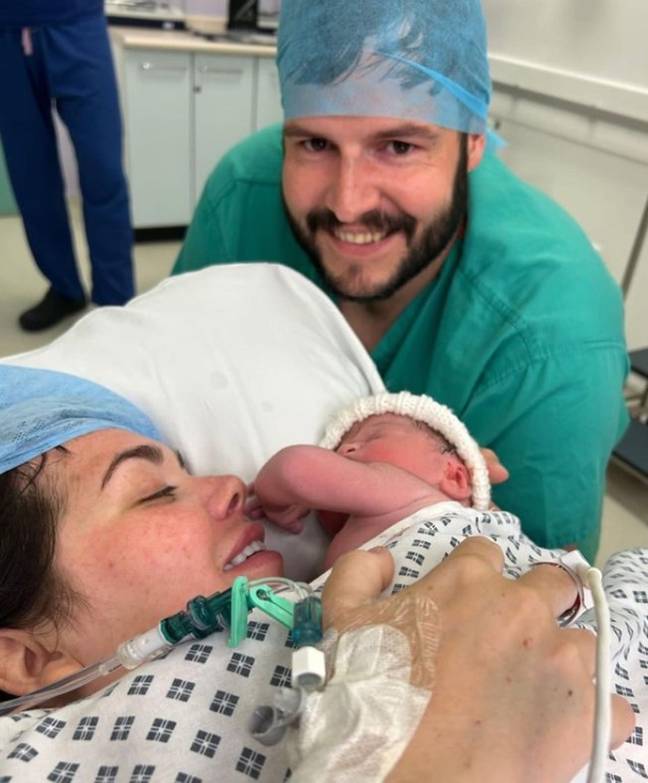Scarlett Moffatt recently welcomed her son into the world. Credit: Instagram/@scarlettmoffatt