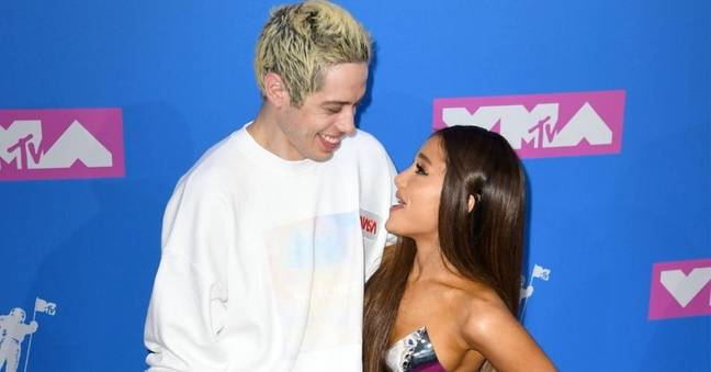 Ariana Grande dated Pete for five months. (Credit: PA)