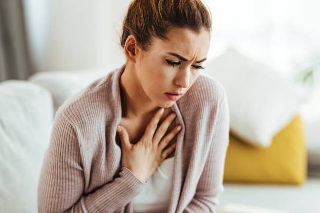 If you experience chest pain, make sure you seek medical attention (Credit: Shutterstock)
