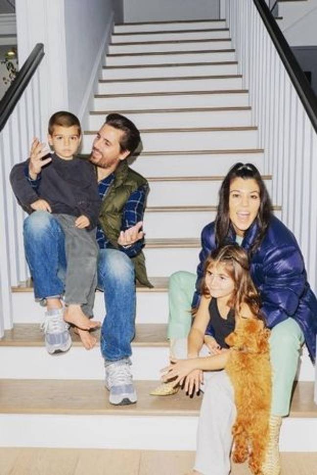 Scott and Kourtney share three kids, Mason, Penelope and Reign. Credit: Scott Disick/Instagram