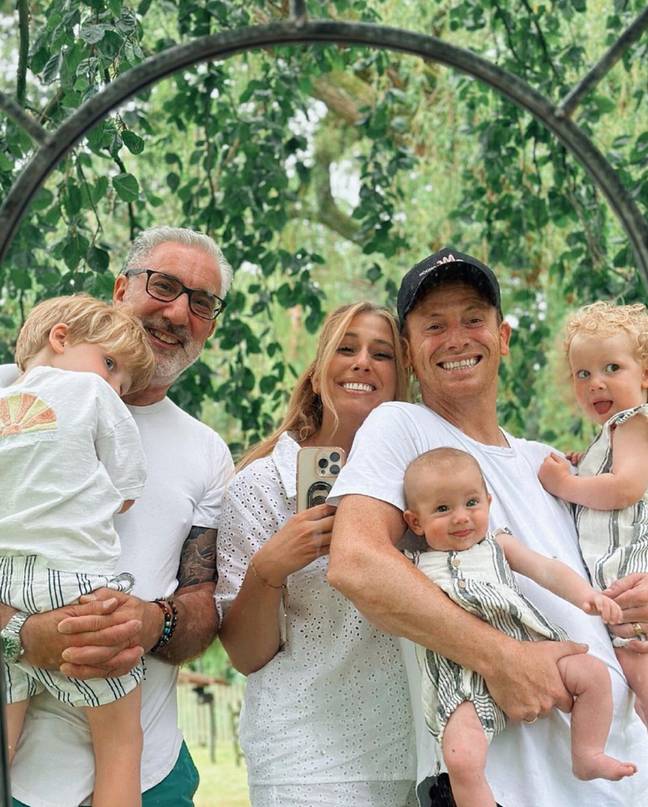 Swash says his wife 'saved him' during the bitter custody battle. Credit: Instagram/Stacey Solomon
