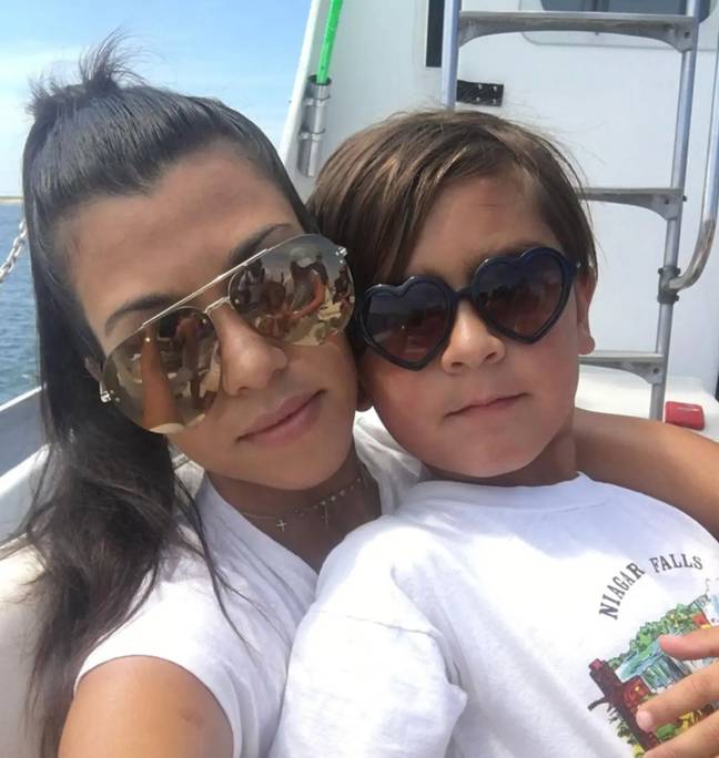 Kourtney has three children with ex Scott Disick. Credit: Instagram/@kourtneykardash