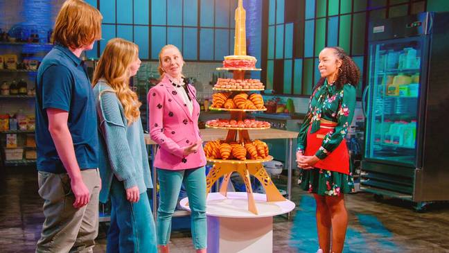 The show is hosted by Christina Tosi - an American chef, author and founded of bakery, Milk Bar (Credit: Netflix)
