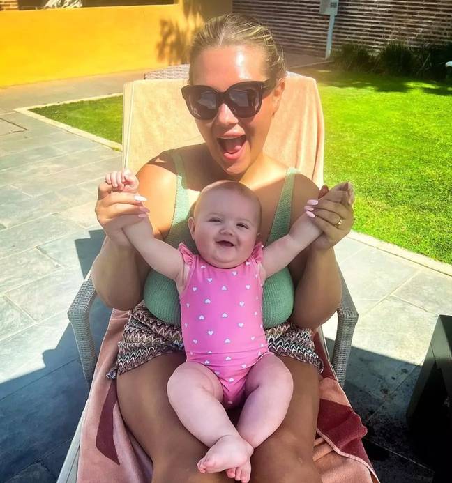 Shaughna is raising little Lucia as a single mum. Credit: Instagram/@shaughnaphillips