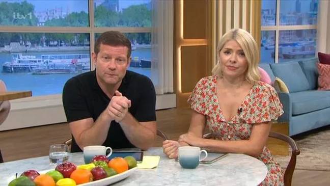 Dermot O'Leary and Holly Willoughby paid tribute to Matty Lock. Credit: ITV