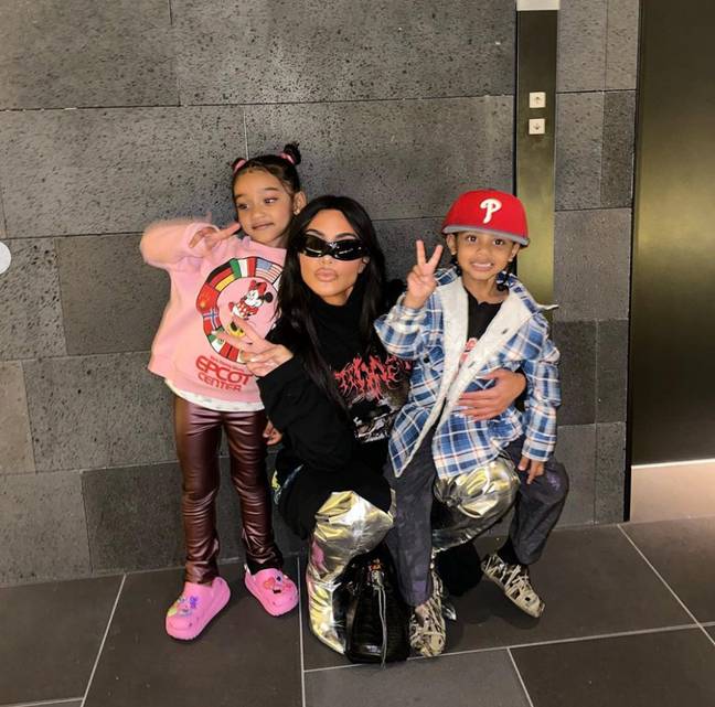 Kim recently visited Japan with her family. Credit: @kimkardashian/Instagram