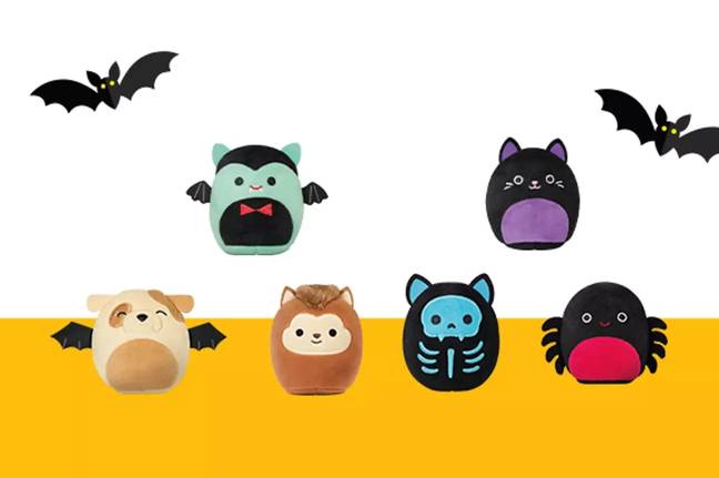 McDonald's has just launched a line of limited-edition Halloween Squishmallows in every Happy Meal. Credit: McDonald's