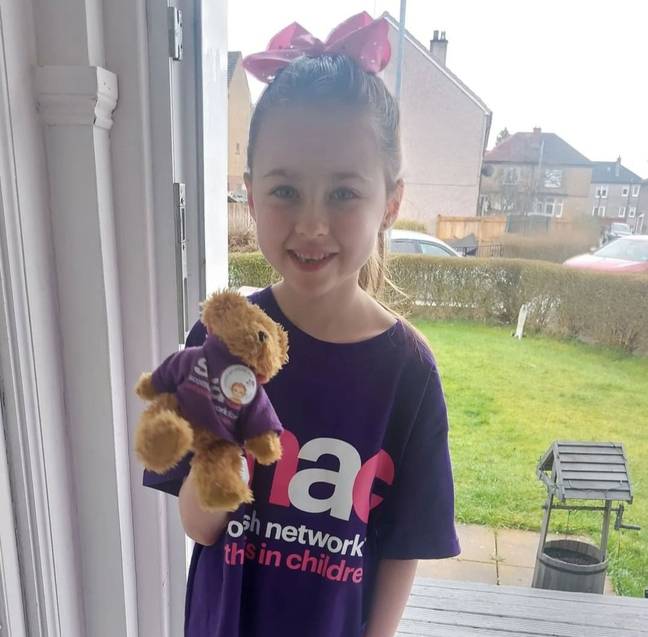 Keavagh was diagnosed with juvenile arthritis aged six. Credit: Caters