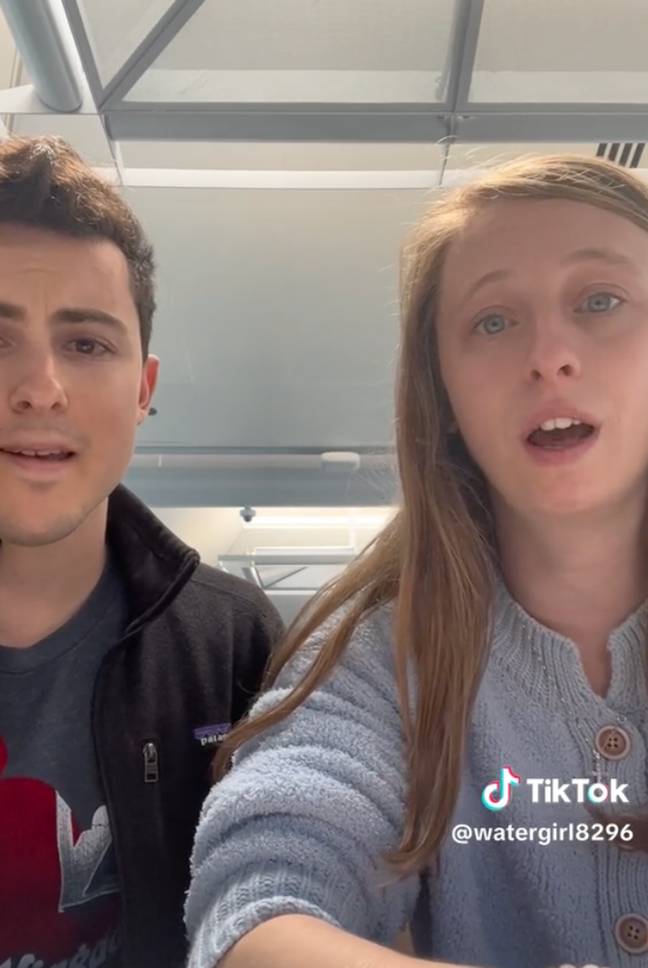 The couple say they haven't yet been compensated. Credit: TikTok/@watergirl8296
