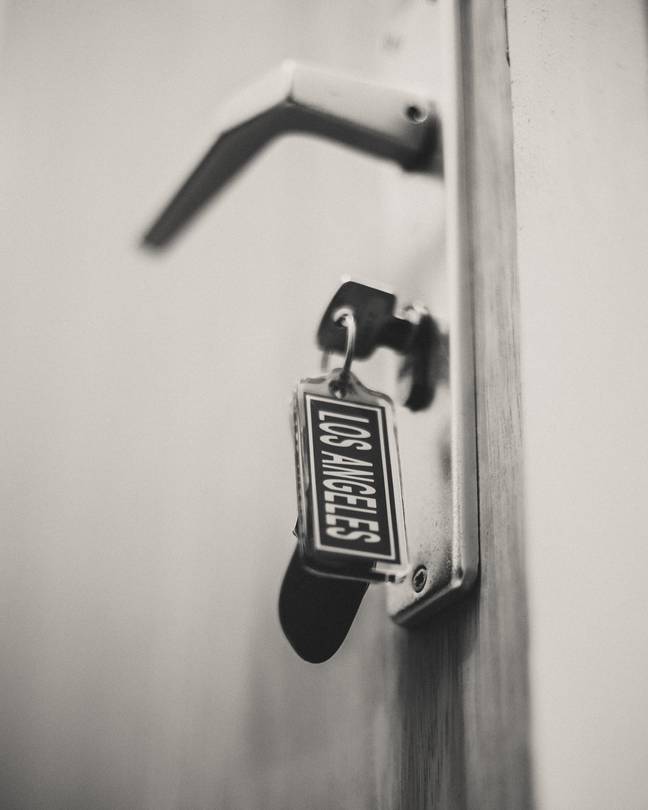 The woman's husband has raised eyebrows at her locking. Credit: Pexels 