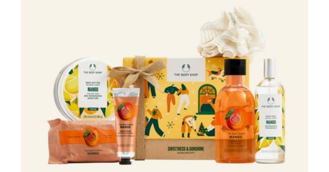 Now the iconic Body Shop mango scent can be enjoyed in supersize (Credit: The Body Shop)
