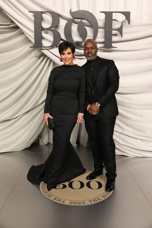 Kris Jenner, 67, and Corey Gamble, 42, are 25 years apart. Credit: Pascal Le Segretain/Getty Images for The Business of Fashion