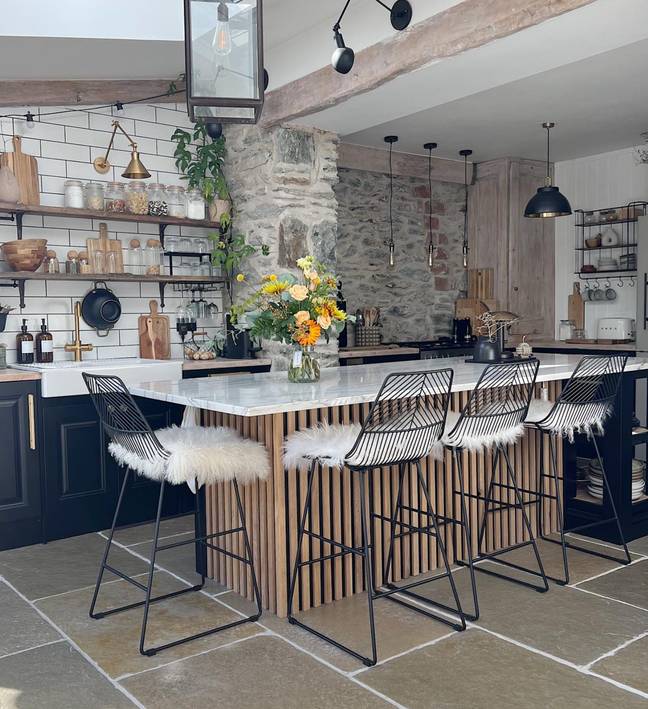 The kitchen is stunning. Credit: @jade.doutch/Instagram