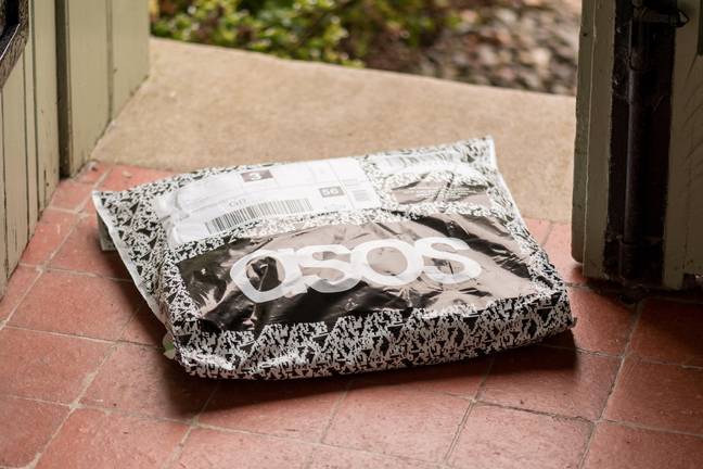 ASOS parcels won't be delivered on Monday. Credit: Kay Roxby/Alamy Stock Photo
