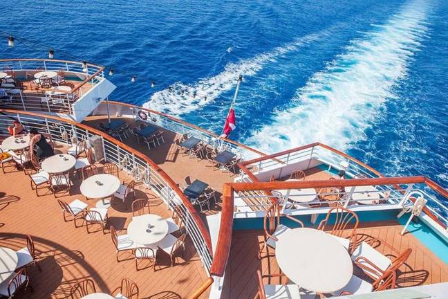 Not a bad life, is it? Credit: Life at Sea Cruises