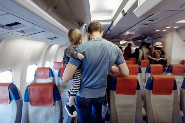 The 22-year-old eventually asked the father to move his little girl from her seat. Credit: Ekaterina Demidova / Alamy Stock Photo