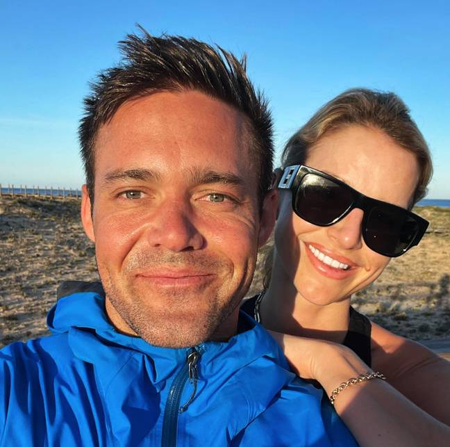 Spencer and Vogue were on holiday when Jamie and Sophie got married last week. Credit: Instagram/@spencermatthews