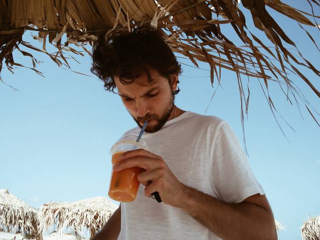 Men should avoid drinking through straws apparently. Credit: Pexels