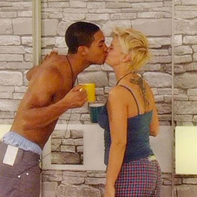 Lucien and Kerry kissed on while on the reality show together. Credit: Channel 5
