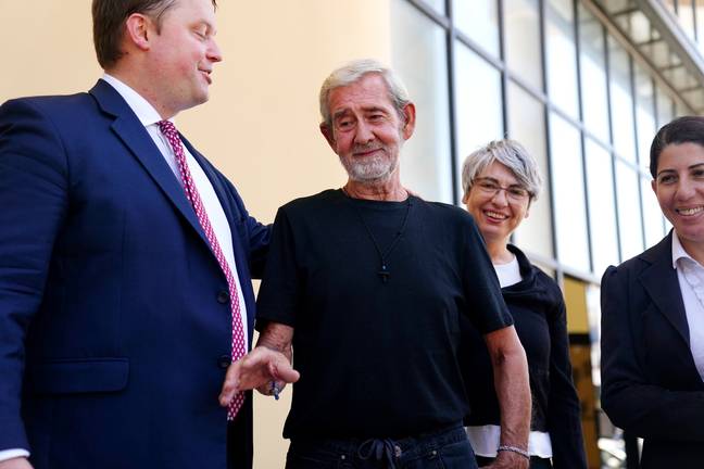 The retiree was released from prison following the hearing. Credit: PA