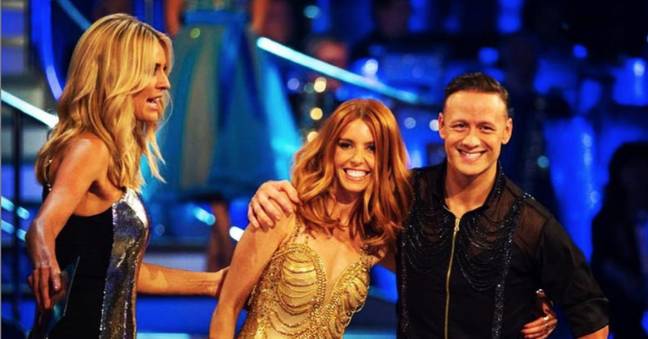 The couple first met when they were paired together for Strictly in 2018. Credit: BBC