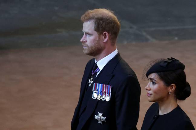 Harry and Meghan are reportedly working to produce a docuseries with Netflix. Credit: REUTERS / Alamy Stock Photo