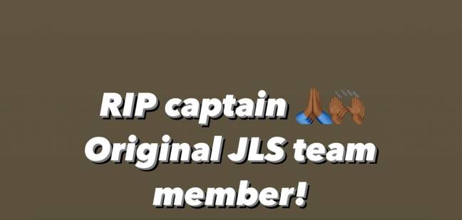 Merrygold remembered Pointer-Mackenzie as an 'original JLS member'. Credit: Instagram/@astonmerrygold/@basedancestudios